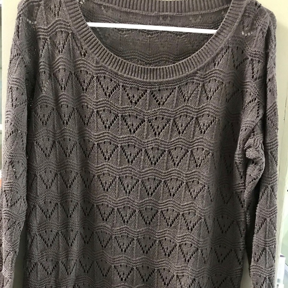 New tweed top long sleeve